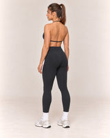 By Shybani Contour High-Waist Leggings in Black — rear three-quarter