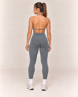 By Shybani Contour High-Waist Leggings in Dark Grey — rear outfit