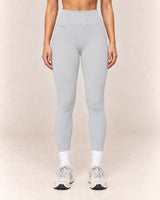 By Shybani Contour High-Waist Leggings in Grey — front studio product view