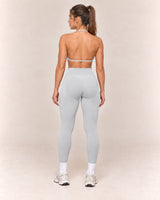 By Shybani Contour High-Waist Leggings in Grey — rear outfit