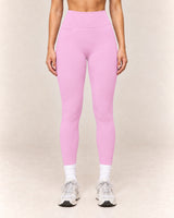 By Shybani Contour High-Waist Leggings in Pink — front studio product view