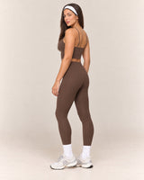 By Shybani Core Legging Set in Brown — side