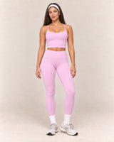 By Shybani Core Legging Set in Pink — front