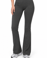 Sculpt Straight-Leg Leggings in charcoal — front view